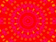 Red kaleidoscope