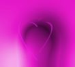 Gentle pink hearts