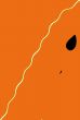 Orange pure abstract