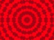 red kaleidoscope