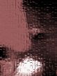 unhappy mood through patterned glass abstract