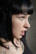woman with surprised view