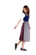 woman in Dirndl pulls