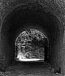 Gothic tunnel abstract