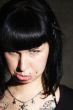 insulted woman