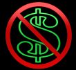 No Dollars/money Illustration