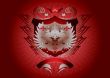 red shield gothic
