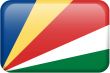Seychelles Flag Button