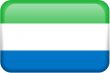Sierra Leone Flag Button