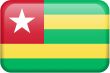 Togo Flag Button