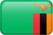 Zambia Flag Button