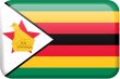 Zimbabwe Flag Button