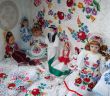 Hungarian folk dolls