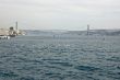 Turkish view with Bosporus bridge.