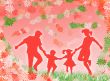 Family and flowers