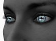 Blue Eye Reflection