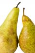 two green pears