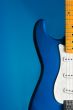 closeup blue guitar