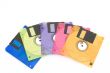 color floppy disk