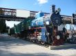 Old train locomotive