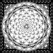 black and white tile