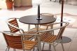 Outdoor cafe furniture