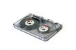 transparent audiocassette