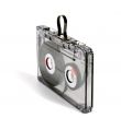 transparent audiocassette