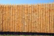 Wooden paling