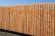 Wooden paling