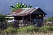 House in village, North Laos