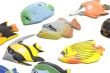 Set of Fish magnet close up