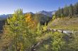 Beautiful road to mountains