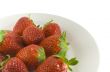strawberries on plate