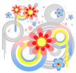 light  floral pattern