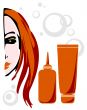 red-haired girl