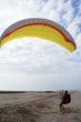 Parachute on the beach