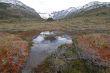 Landscape of Tierra Del Fuego near Ushuaia. Argentina.