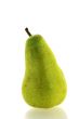 ripe fresh single pear