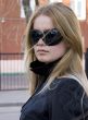 blonde in sunglasses