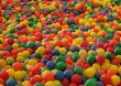 Set of color spheres