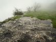 morning mist fog top precipice plateau tableland