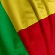 Beninese Flag Closeup