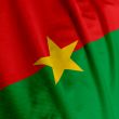 Burkinabe Flag Closeup