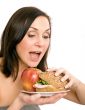 Woman Eating Burger