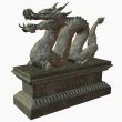Asian Dragon Statue