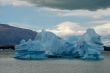 Iceberg in lake Argentino near Upsala glacier.