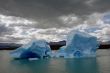 Iceberg in lake Argentino near Upsala glacier.