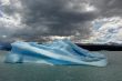 Iceberg in lake Argentino near Upsala glacier.