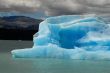 Iceberg in lake Argentino near Upsala glacier.